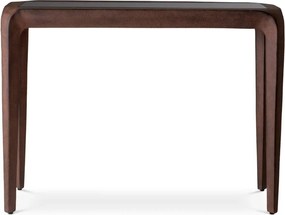 Consola LUX, Aluminiu Reciclat, Sticla Neagra, Quentin