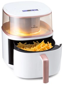 Air Bloom, Friteuza cu aer cald, cu funcție de gătit la aburi, 1500 W, 7,5 litri, 16 programe