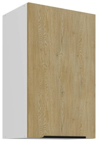Dulap superior de bucătărie Carminia 45 G-72 1F (stejar cremona + alb). 1128070