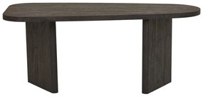 Măsuță de cafea maro închis 50x100 cm Melo – House Nordic