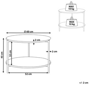Măsuță de cafea Reimundo (alb) . 1075549