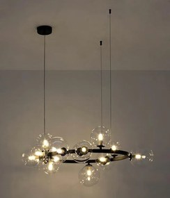 Lustra moderna cu 15 de surse de lumina LINEA R85