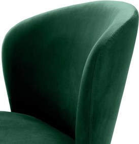 Scaun design LUX Volante verde inchis 113118 HZ