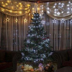 VOLTRONIC Lanț de Crăciun - 50 LED, alb rece