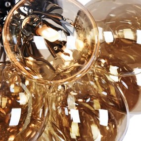 Plafonieră Maytoni MOD112CL-08G BALBO 8xG9/28W/230V bej/crom