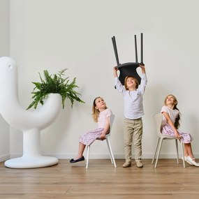 Set de 4 scaune pentru copii de exterior / interior design modern premium Love mini 65043