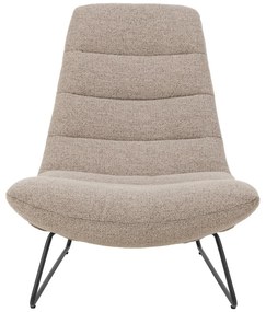 Fotoliu de relaxare bej Milford - Actona