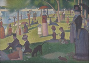 Tablou - Georges Seurat, A Sunday on La Grande Jatte, reproducere (70x50 cm)