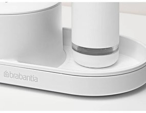Organizator chiuveta Brabantia SinkStyle 1008497, 4 piese, Finisaj mineral, Rezistent la coroziune, Alb