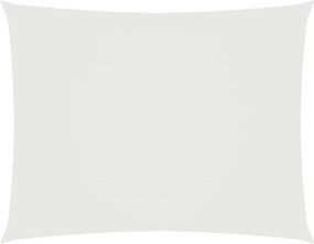 vidaXL Parasolar, alb, 2,5x3,5 m, țesătură oxford, dreptunghiular