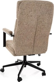 Scaun de birou rotativ Q-090 Noelle bej închis 33
