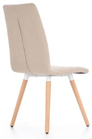 Scaun de bucaterie Robbins, bej/fag