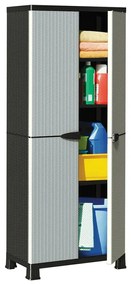 vidaXL Dulap, 68x39x171,5 cm, design de ratan