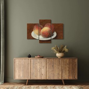 Tablou - Henri Fantin-Latour, Three Peaches on a Plate, reproducere (90x60 cm)