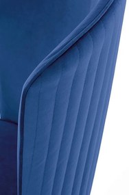 Scaun K446 Velvet Bleumarin – l51 x A55 x h86 cm