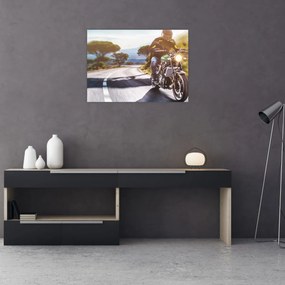 Tablou - Motociclist (70x50 cm)