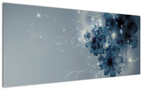 Tablou - Flori delicate (120x50 cm)