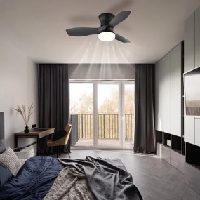 Lustra LED cu Ventilator si telecomanda IRWIN
