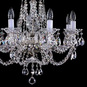 Candelabru Cristal Bohemia Exclusive 6 brate, diam. 62cm ANJA VI CE