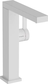 Baterie lavoar inalta alb mat Hansgrohe Tecturis E 210 CoolStart EcoSmart+