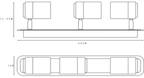 Spot LED dimabil pentru baie Lucide 26958/15/30 LENNERT 3xGU10/5W/230V IP44