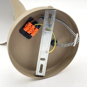 Lampă de perete MARCELLO, 1xE27/15W/230V, bej