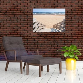 Tablou - Plajă (70x50 cm)