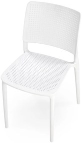 Scaun de bucaterie Niles, alb