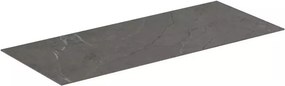 Blat ceramic pentru lavoar Ideal Standard Atelier Conca 120 cm finisaj gri deschis