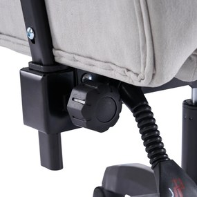 Scaun de birou/gaming, gri/albastru, ZODIA
