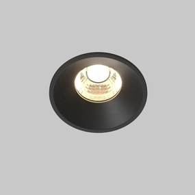Spot LED incastrabil iluminat tehnic Round D-6cm negru