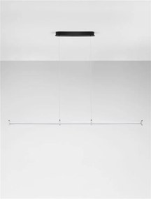 Lustra suspendata LED 2700K PHEME nickel satinat