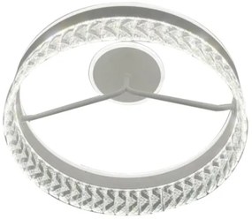 Lustră LED dimabilă aplicată LED/75W/230V 3000-6500K alb + telecomandă