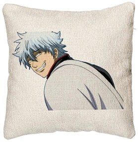 Perna Decorativa Canapea cu Gintama Gin, 40x40 cm, Cu fermoar