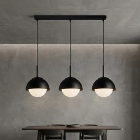 BRILAGI - Lustră pe cablu COSMO 3xE27/60W/230V negru