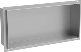 Mexen X-Wall-NR raft încastrat fără margine 45 x 20 cm, inox - 1911452010