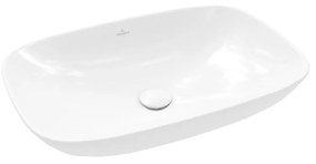 Lavoar pe blat Villeroy&Boch Loop&Friends dreptunghiular alb 62 cm