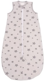 Sac de dormit copii ajustabil din material flausat 0-18 luni Kidizi Galaxy Grey, 1 tog