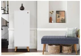 Mobilier hol Beside 1 (alb + albastru închis). 1094006