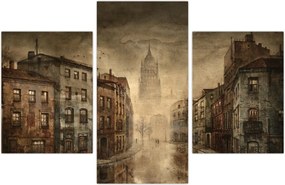 Tablou - Pictura orașului (90x60 cm)