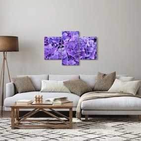 Tablou cu flori violete (90x60 cm)
