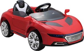 Masinuta Electrica cu acumulator pentru copii NOVOKIDS™ NKA228 Sport Racer , Cu telecomanda, Melodii si lumini, 3-8 ani , Usi cu deschidere , Baterie
