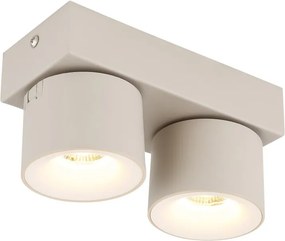Plafoniera LED cu 2 spoturi moderna RAE