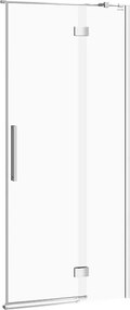 Usa de nisa batanta Cersanit Crea 90 cm sticla 8 mm crom dreapta