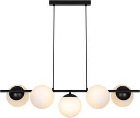 Lustra suspendata design modern Lilly negru5L