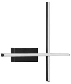 Aplica de perete LED design modern QUAM negru