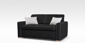 Canapea două locuri Pallie (negru). 1043270