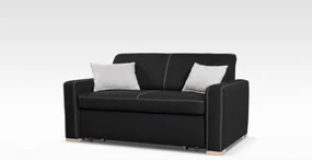 Canapea două locuri Pallie (negru). 1043270