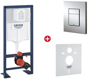 Grohe Rapid SL 5 in 1 Set rezervor incastrat GD2 si clapeta de actionare