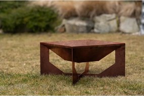 Vento Focar de grădină 50 x 50 x 30 cm, corten CORGARDEN 1014